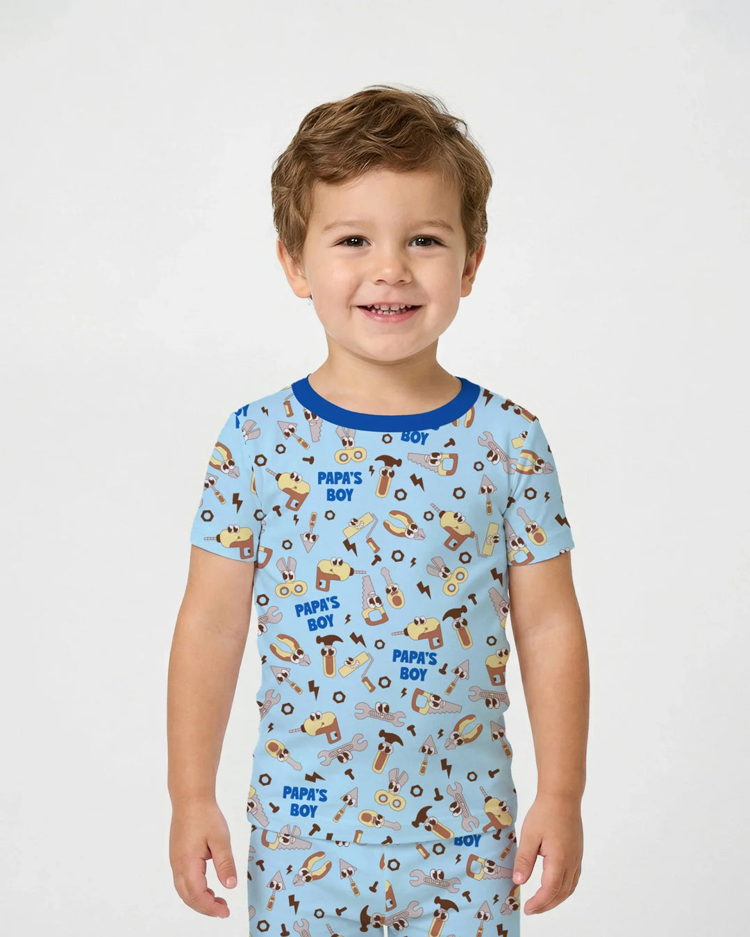 Fixer of All Things Dad Club Bamboo Two Piece Short Sleeve Pajama Set