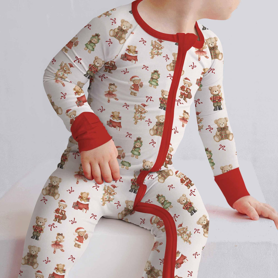 Christmas Teddy Bears Convertible Zippy