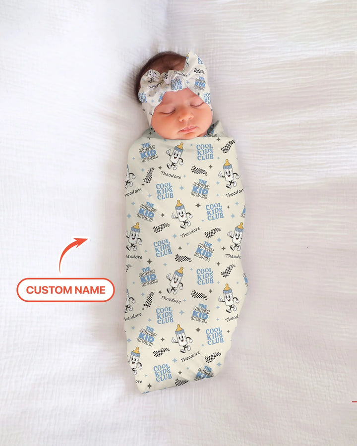 Manta a juego personalizada para papá y yo de Club Genial