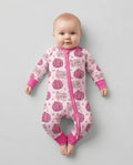 We Wear Pink Pumpkin Mommy & Me Matching Bamboo Convertible Zippy