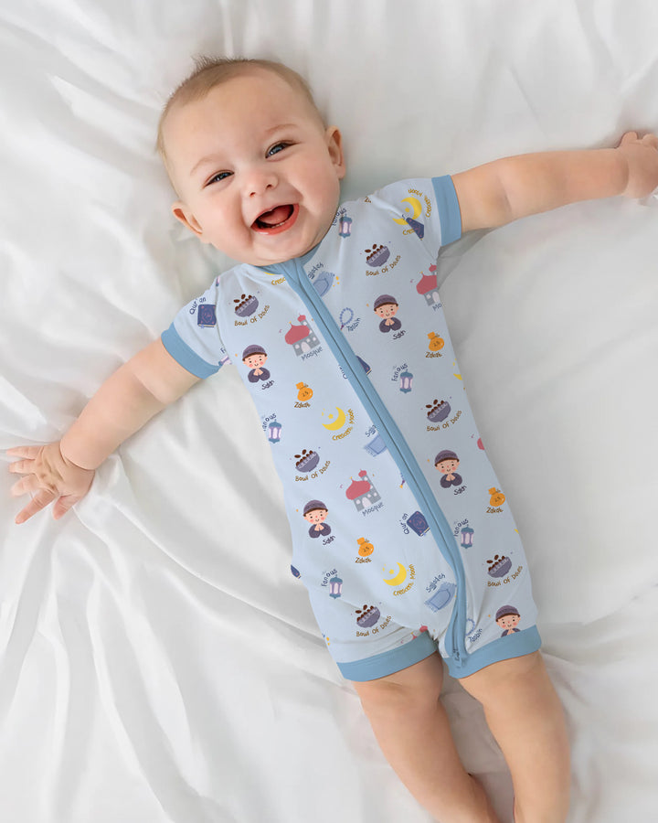 Cute Ramadhan Mubarak Shorty Zippy