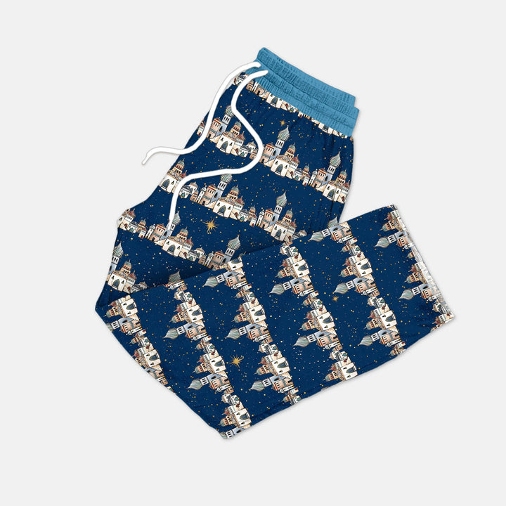 O Little Town of Bethlehem Men's Pajama Set