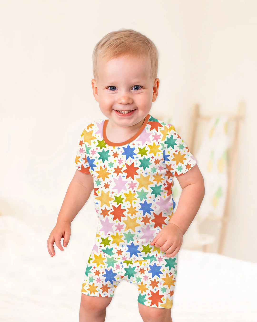 You Are Magic Bamboo Two Piece Short Sleeve Shorts Pajama Set