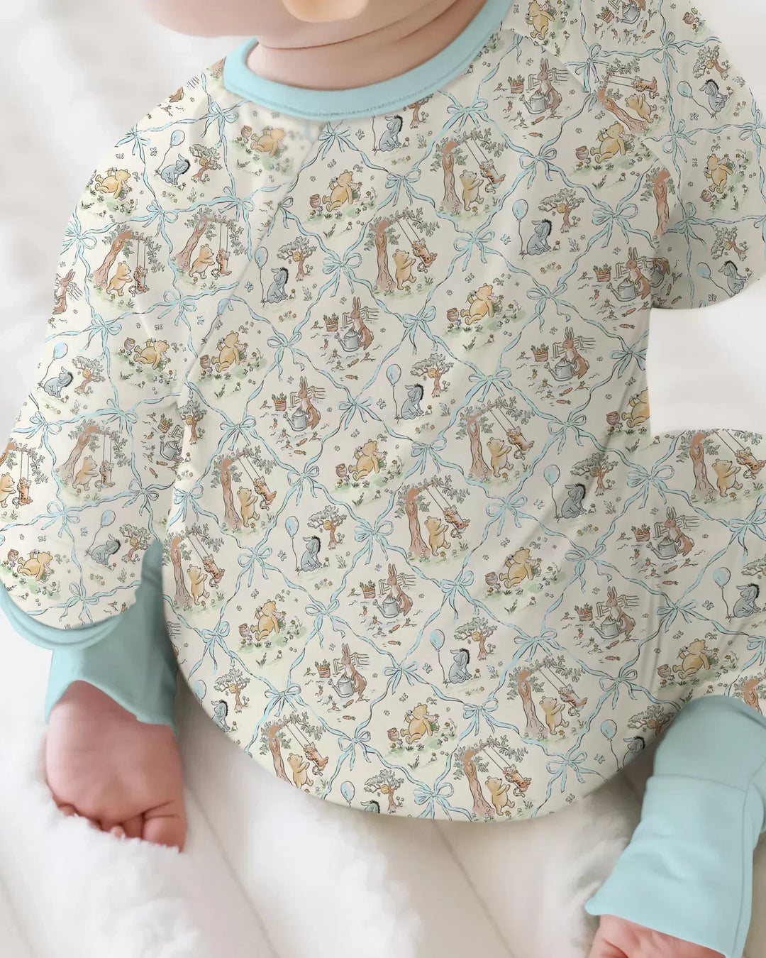 Spring Meadow Friends Bamboo Convertible Zippy