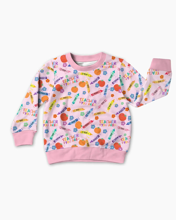 Teacher You Are Special Bamboo Crewneck Sweatshirt
