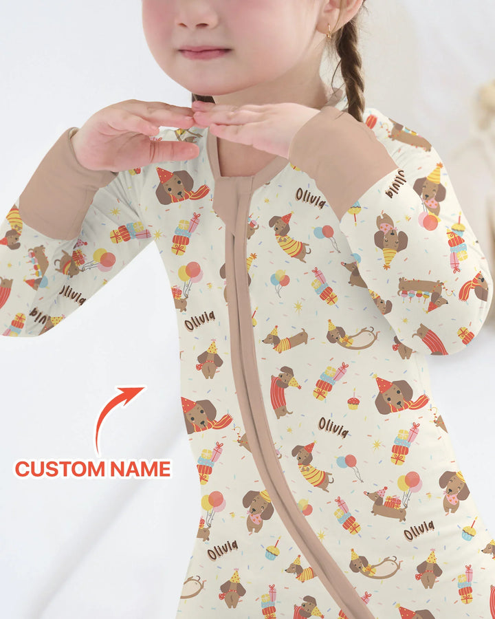 Dachshund Birthday Bamboo Convertible Zippy
