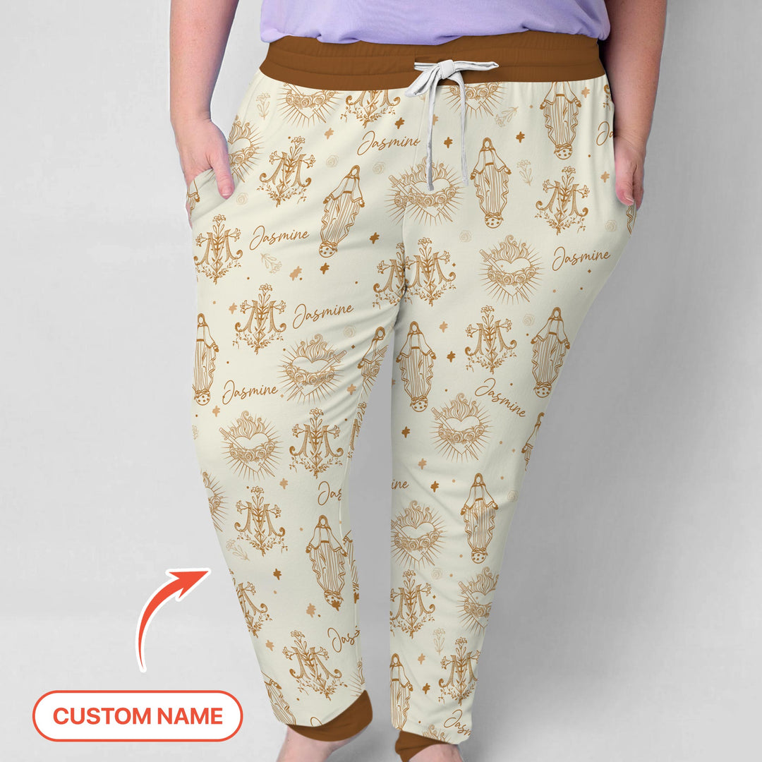 Madonna’s Love Custom Name Women Pajama Set