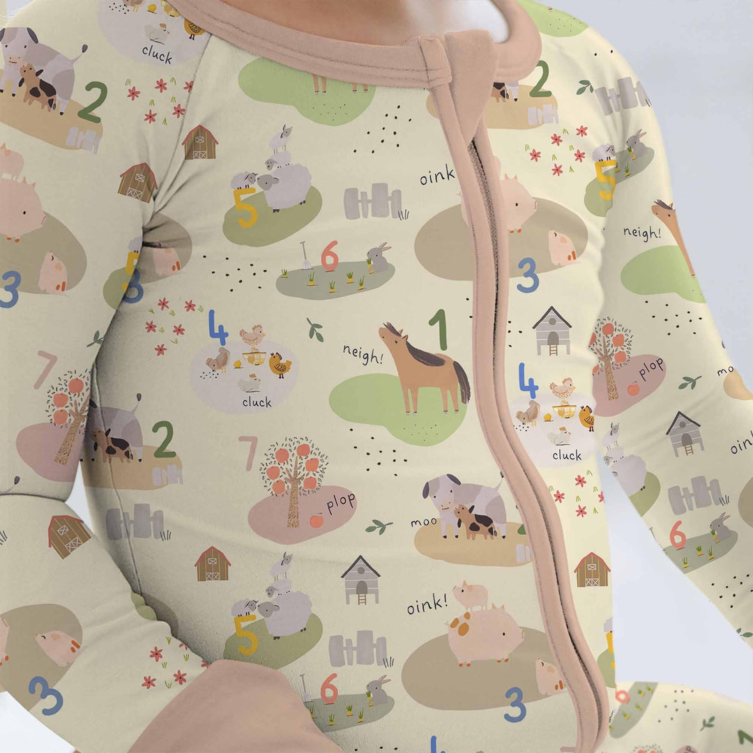 Farm Animal Counting Convertible Zippy