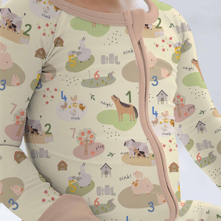 Farm Animal Counting Convertible Zippy