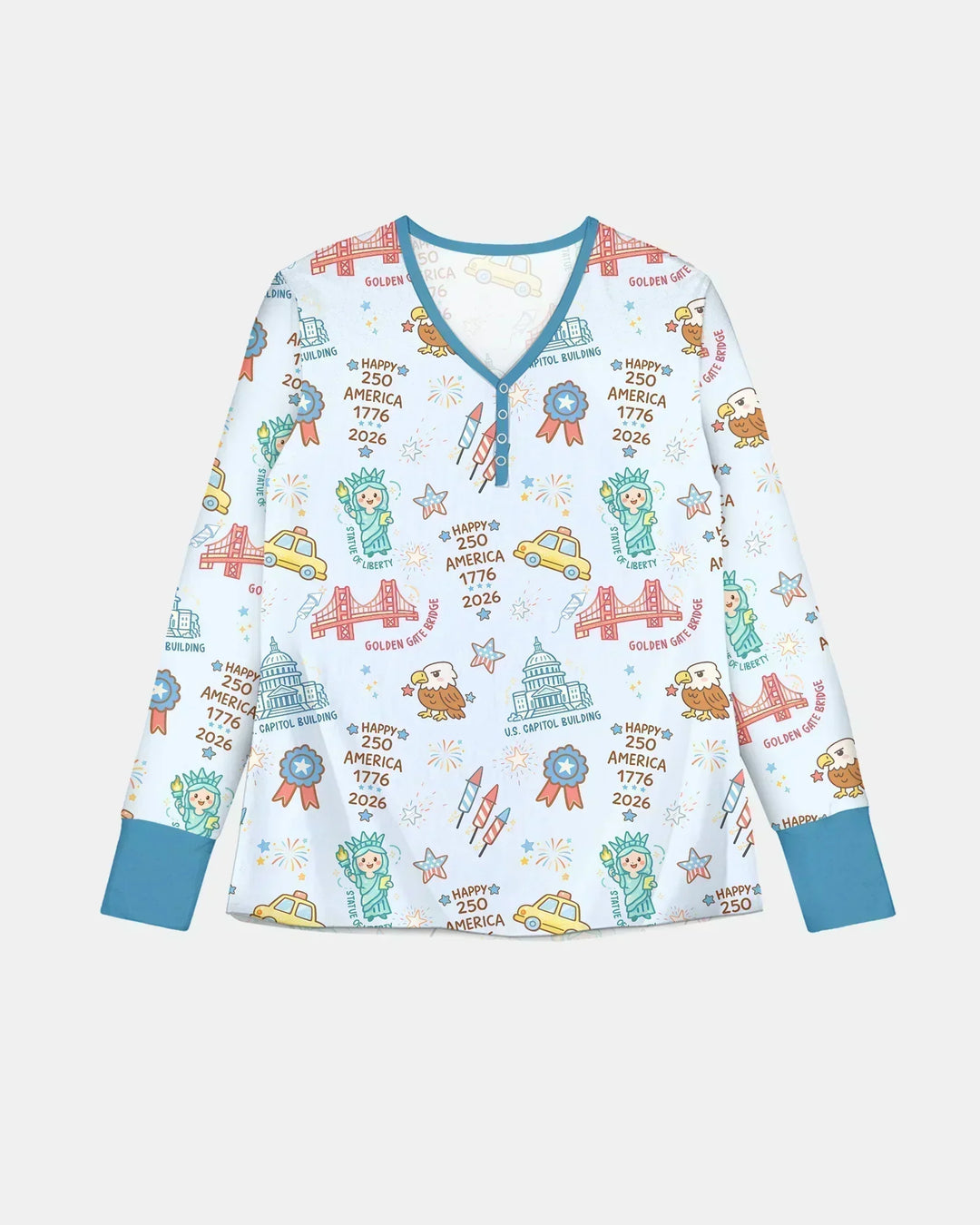 250 Years Of Freedom Women Pajama Set