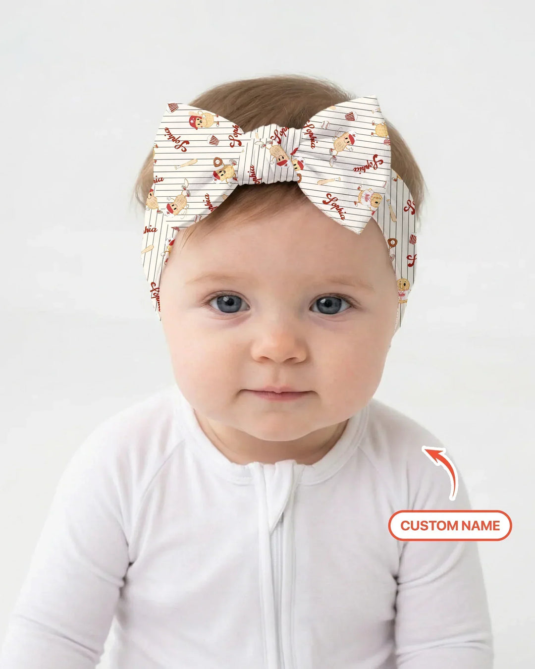 Custom Nam Retro Ballgame Headband