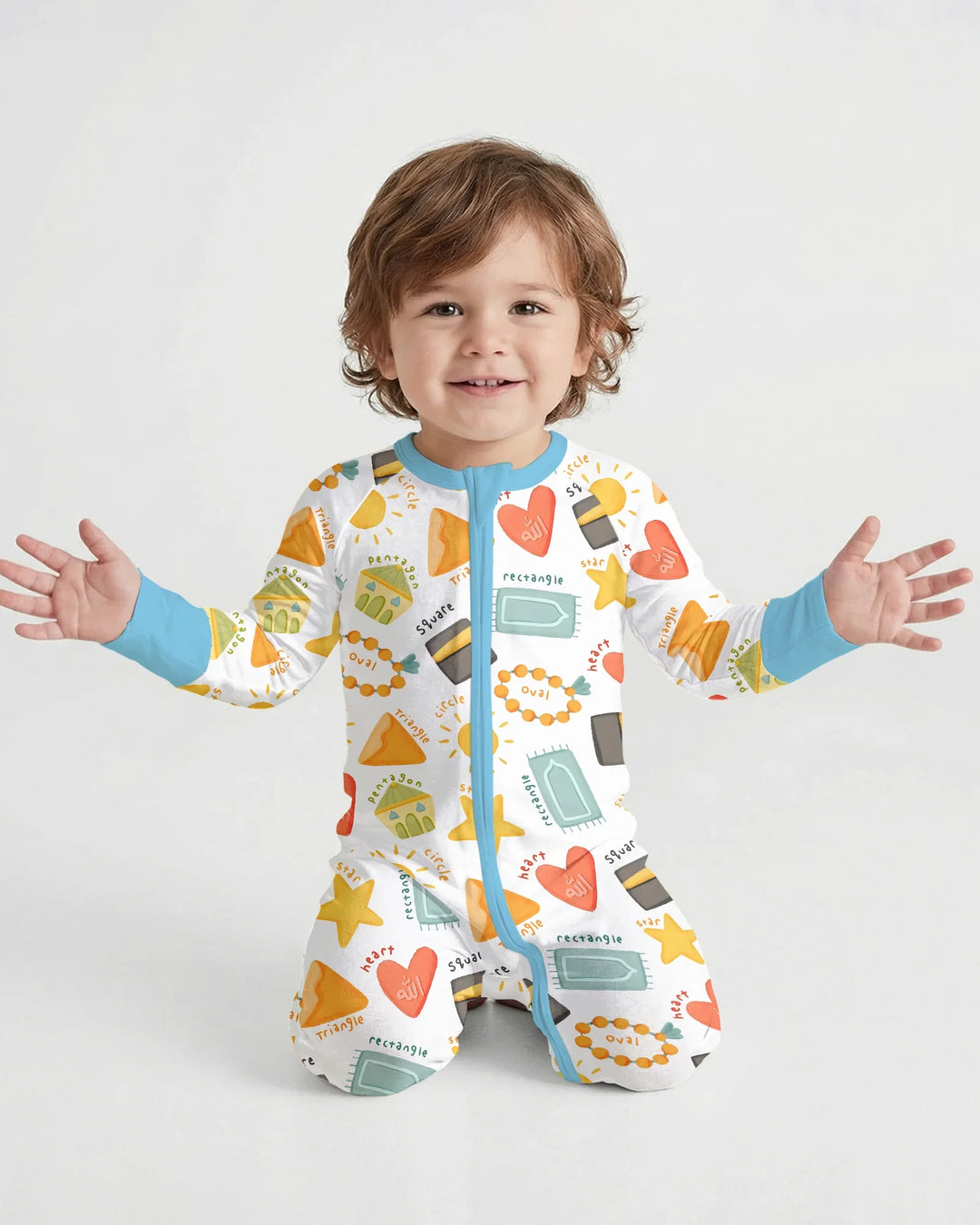 Gerippte Babykleidung mit individuellem Foto - Weich &amp; Skizzenhaft