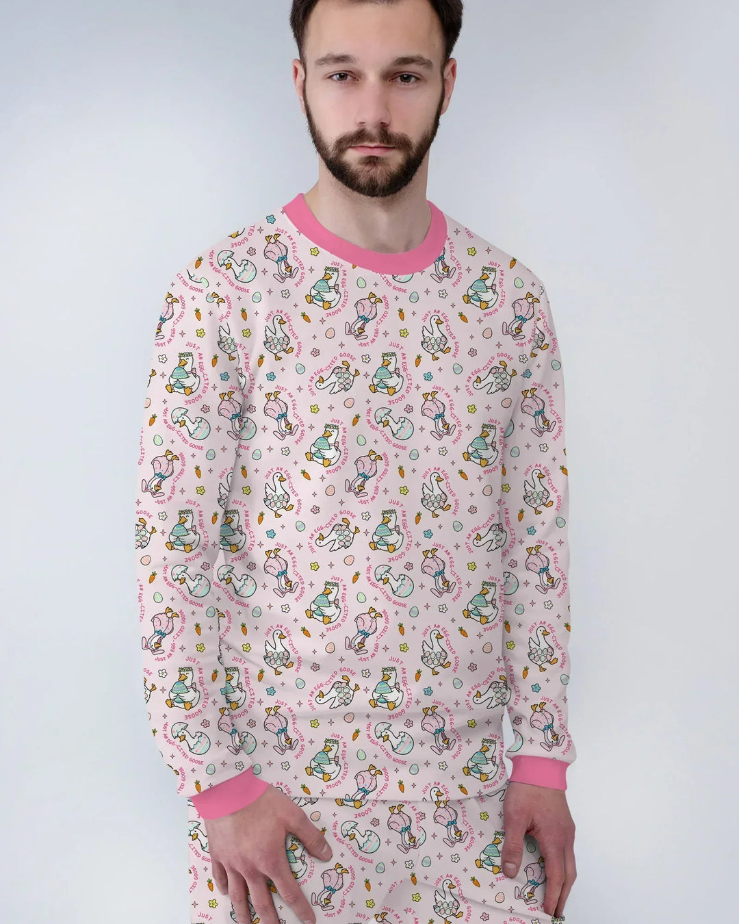 Vorlage Herren-Pyjama-Set