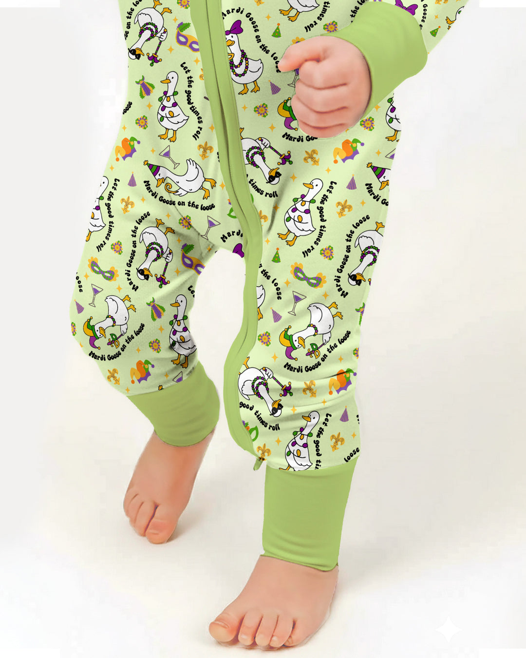 Mardi Gras Silly Goose Convertible Zippy