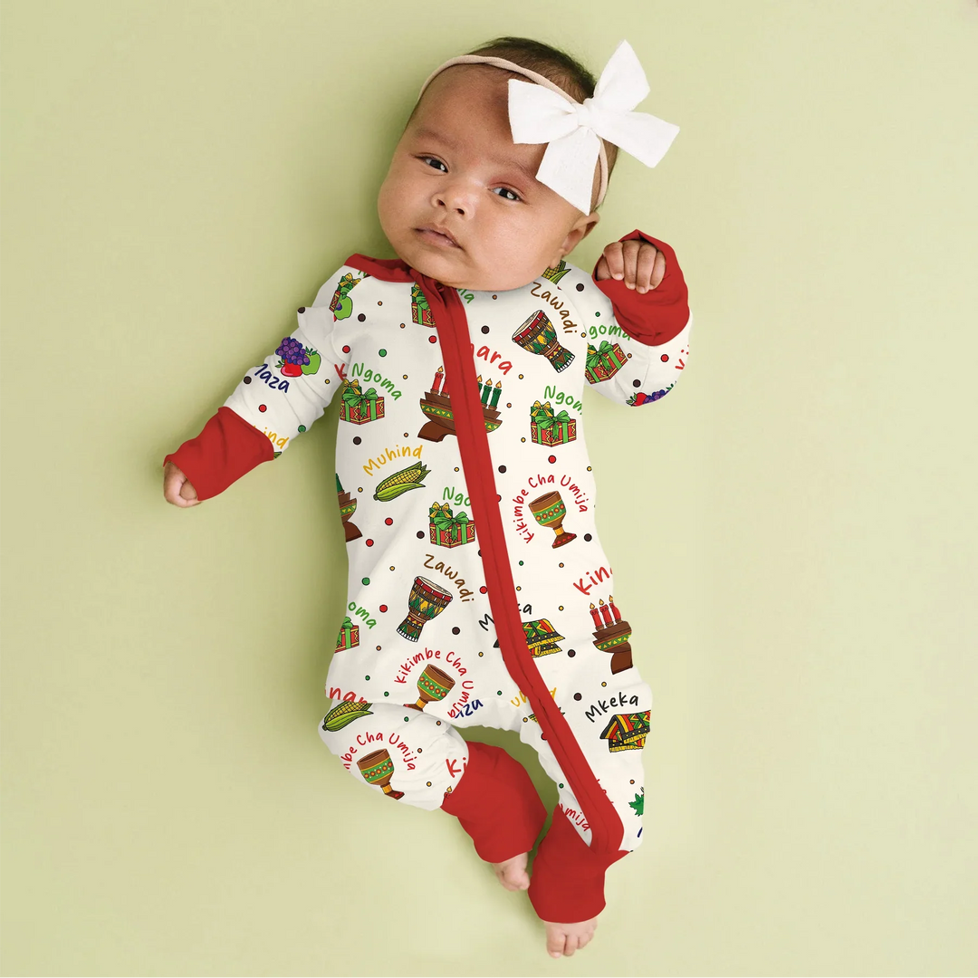 Happy Kwanzaa Family Matching Convertible Zippy