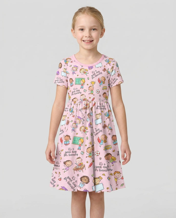 Little Learners Adventure Bamboo Twirl Dress