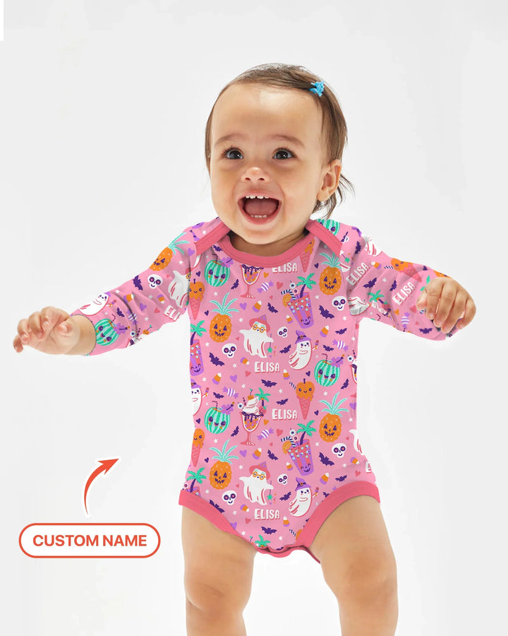 Summerween Doodles Bamboo Bodysuit