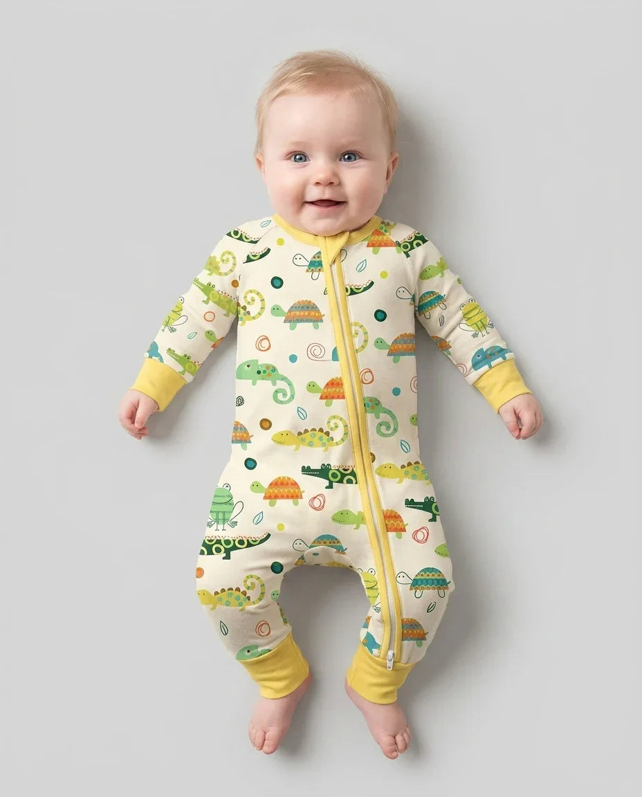 Gerippte Babykleidung mit individuellem Foto - Weich &amp; Skizzenhaft