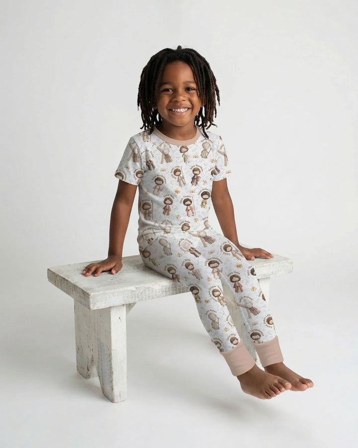 The 12 Apostles Bamboo Two Piece Short Sleeve Pajama Set