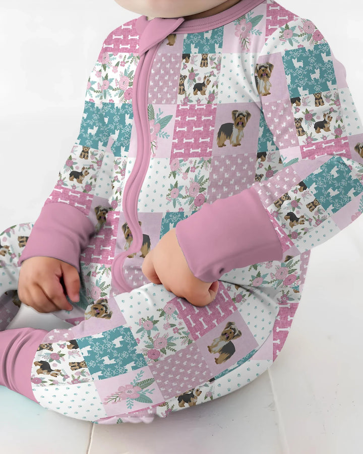 Floral Yorkie Grace Convertible Zippy