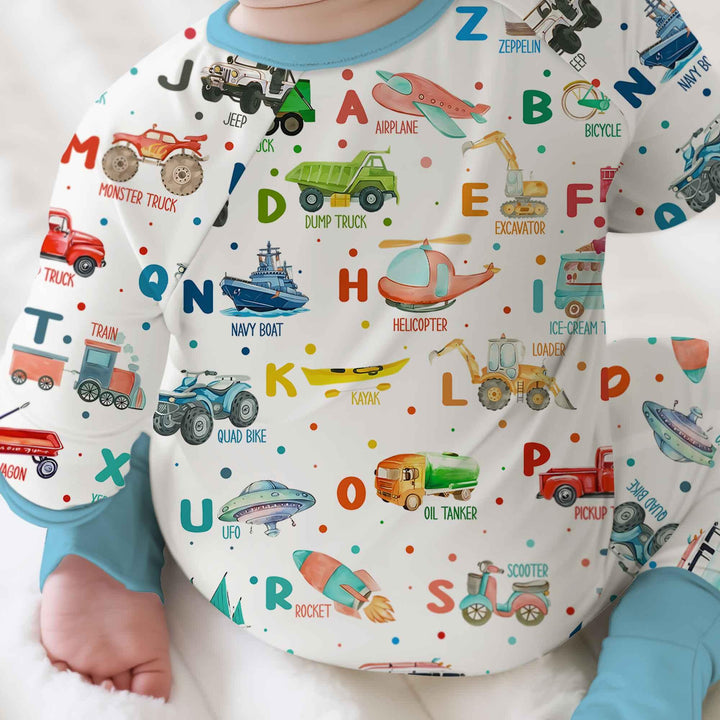 Transportation Alphabet Convertible Zippy