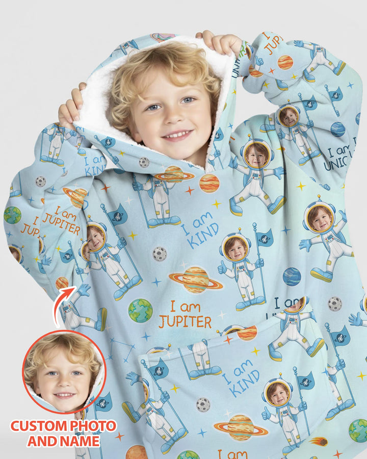Benutzerdefinierter Bambus-Deckenhoodie (Vorlage)