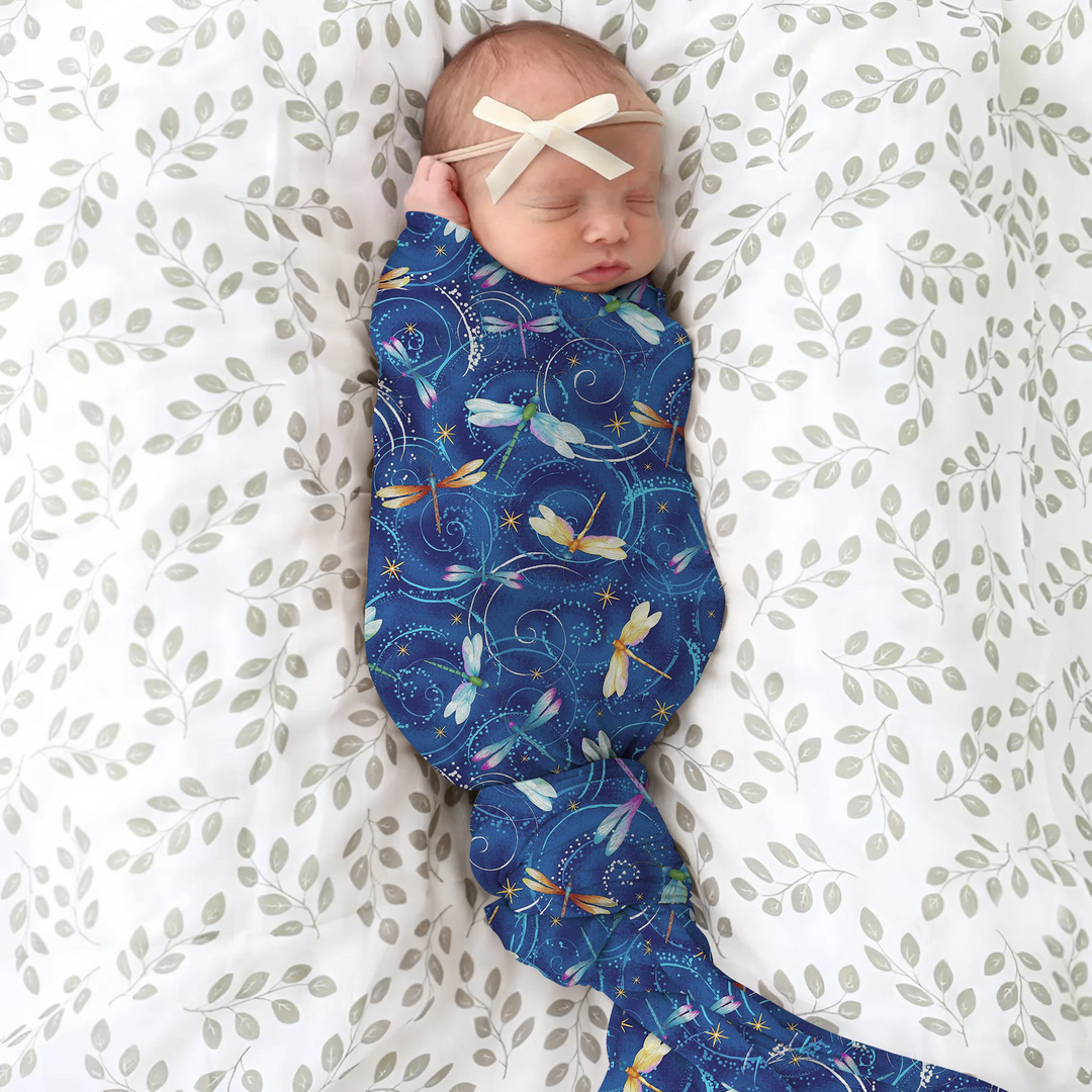 Moonlit Wings Swaddle Blanket