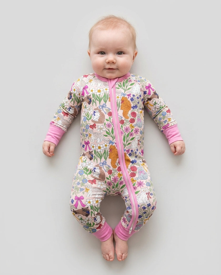 Gerippte Babykleidung mit individuellem Foto - Weich &amp; Skizzenhaft