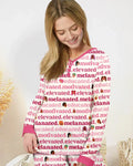 Educated Motivated Elevated Melanated Bamboo Women Pajama Set