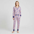 Vorlage Bambus Damen Pyjama Set