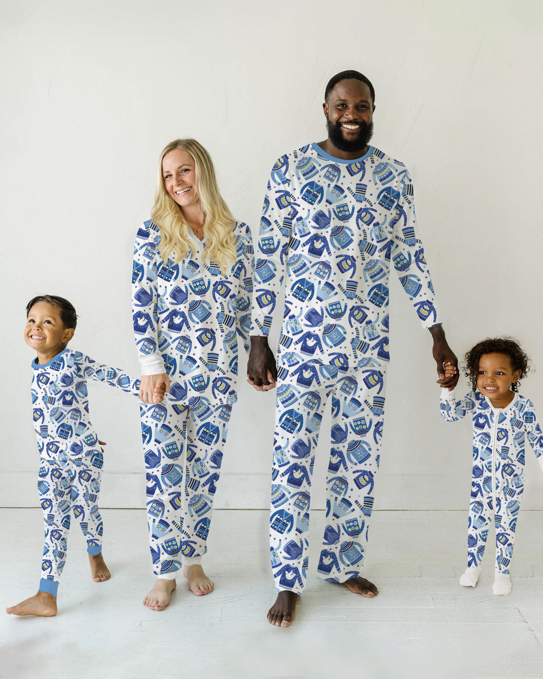 Cute Hanukkah Jumpers Bamboo Convertible Zippy