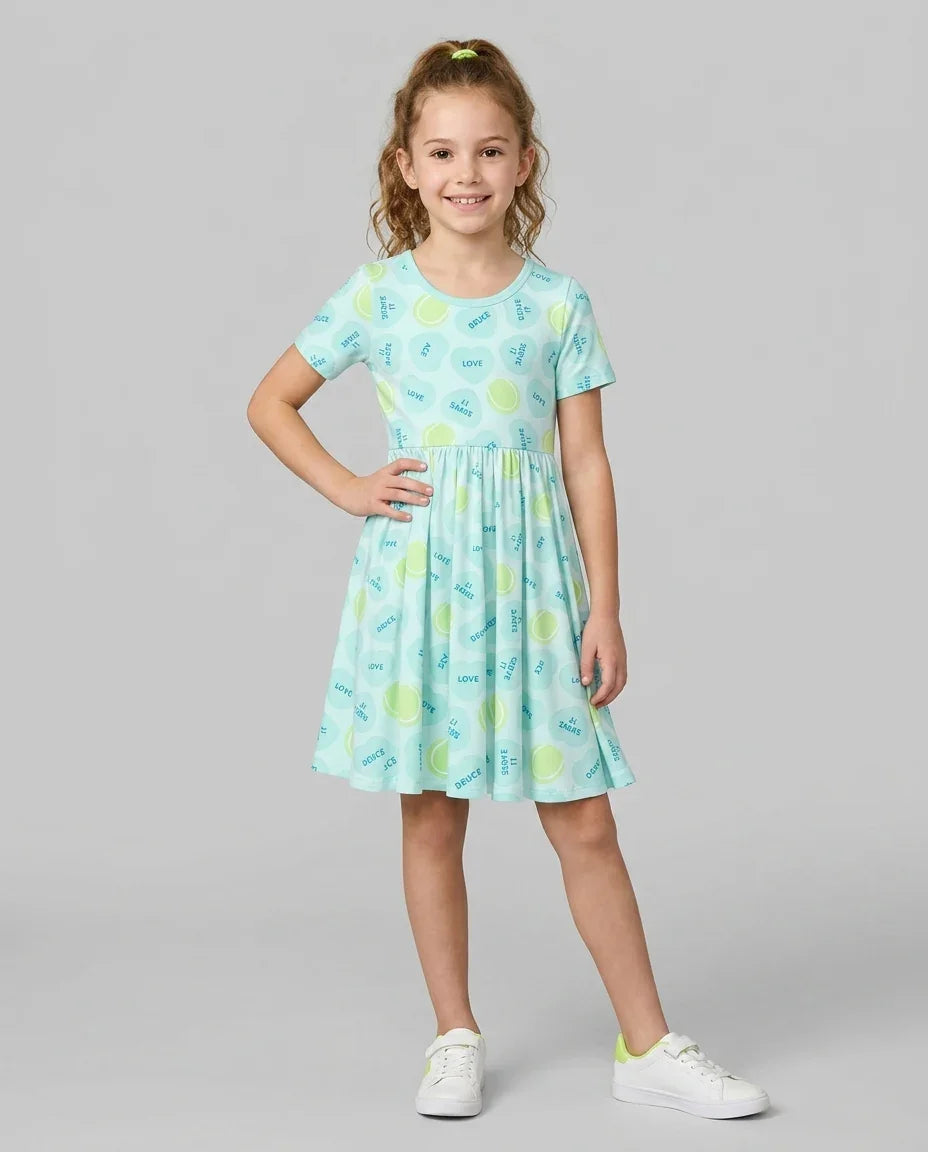Tennis with Love Bamboo Twirl Dress