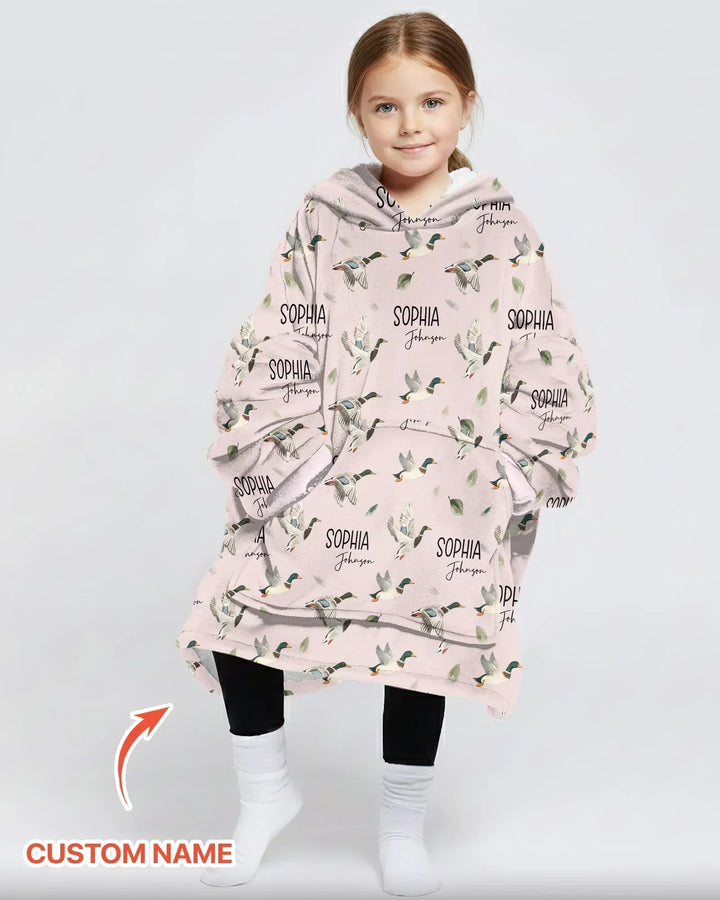 Personalisierbarer Stockenten-Bambus-Deckenhoodie