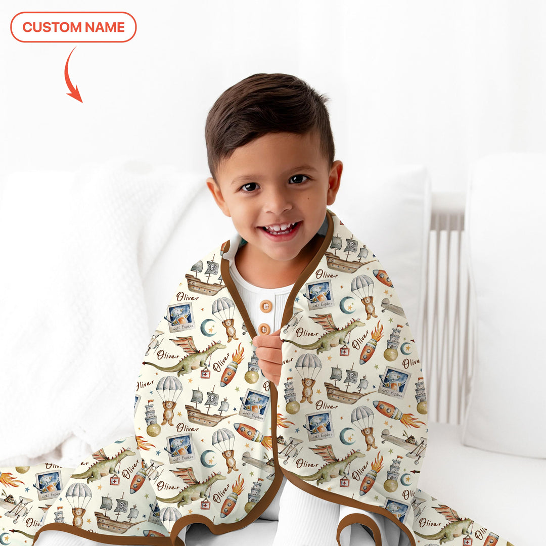 Vorlage für individuelle Kleinkinddecke