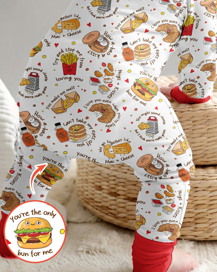 Food Puns Love Bamboo Convertible Zippy