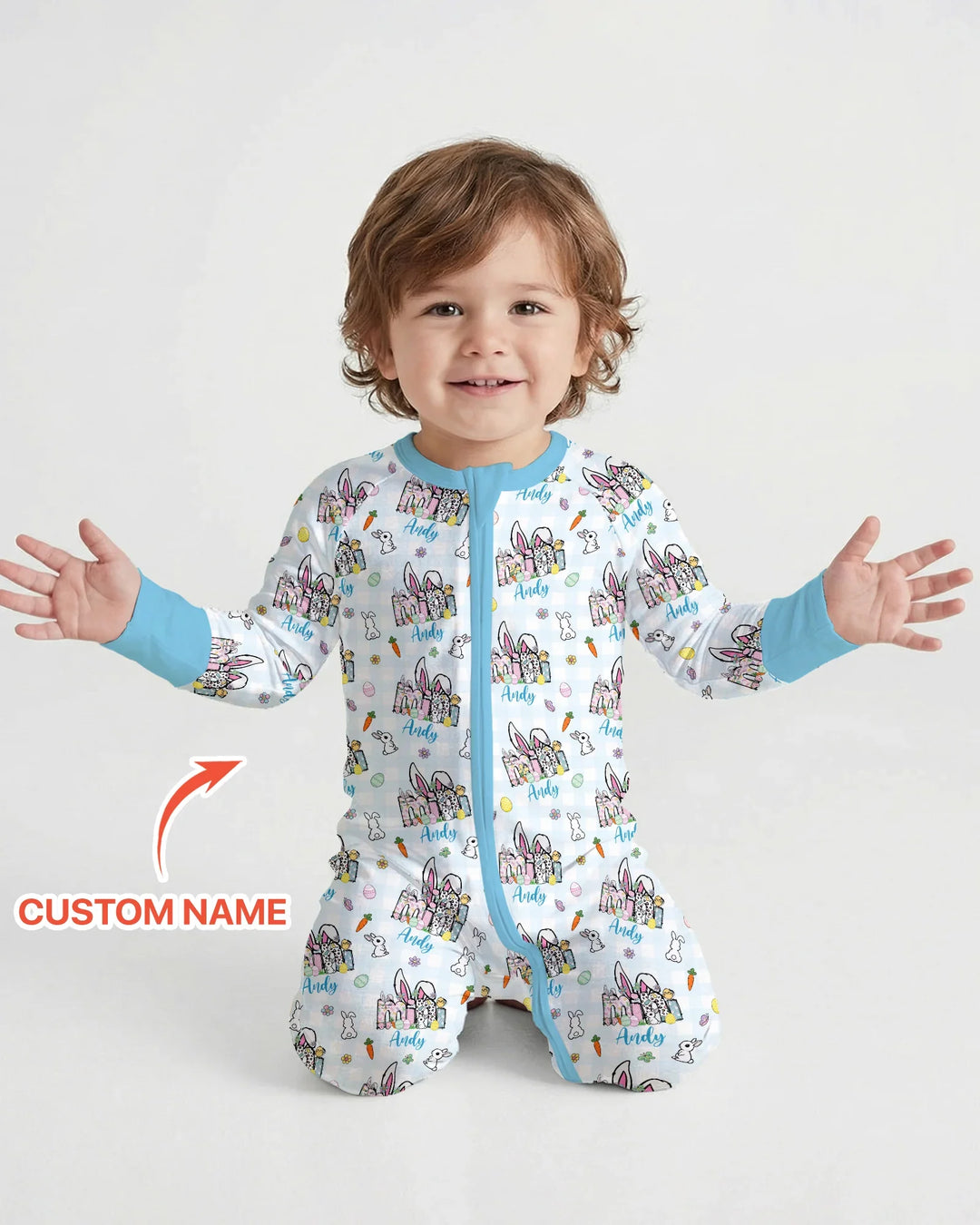 Gerippte Babykleidung mit individuellem Foto - Weich &amp; Skizzenhaft