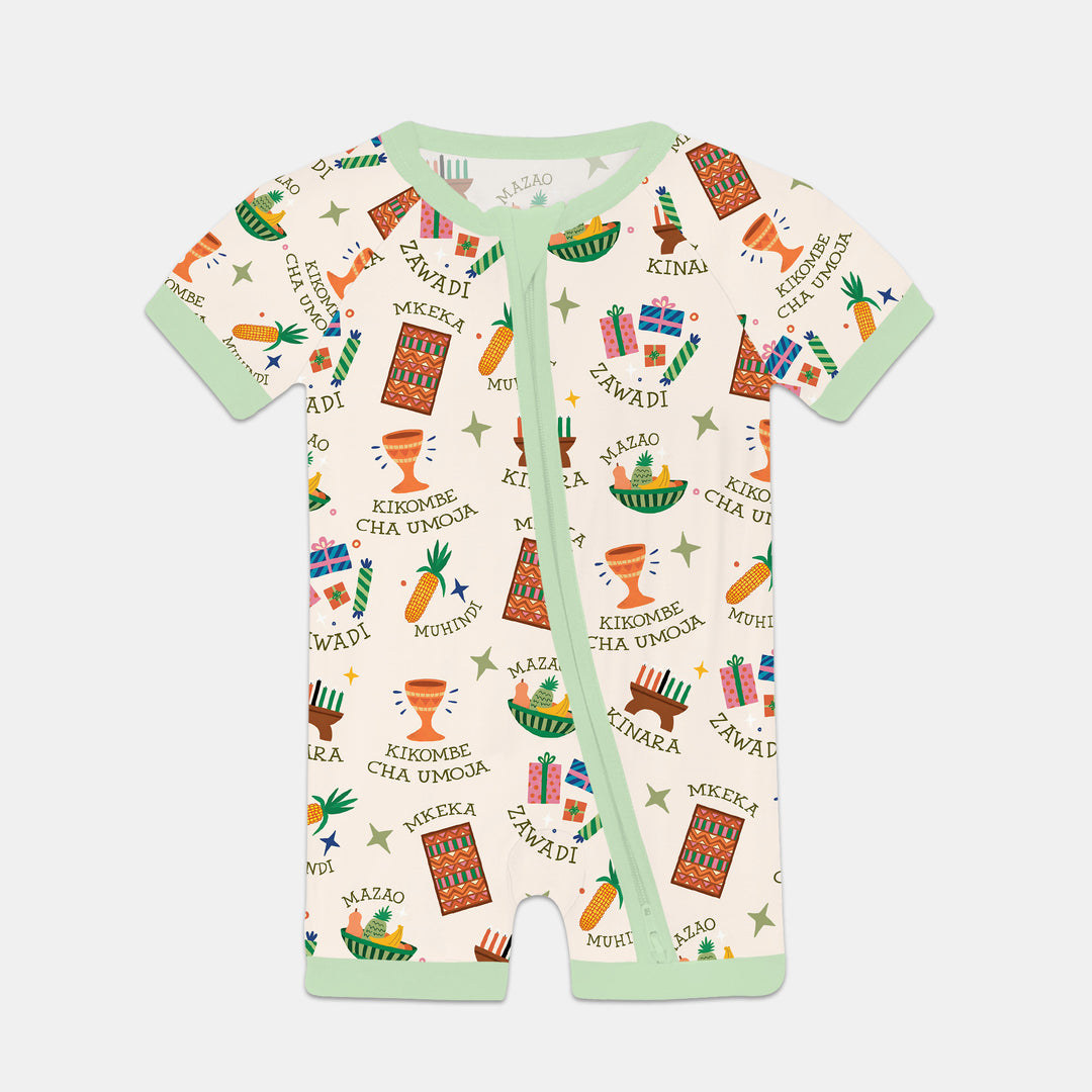 Kwanzaa Spirit Shorty Zippy