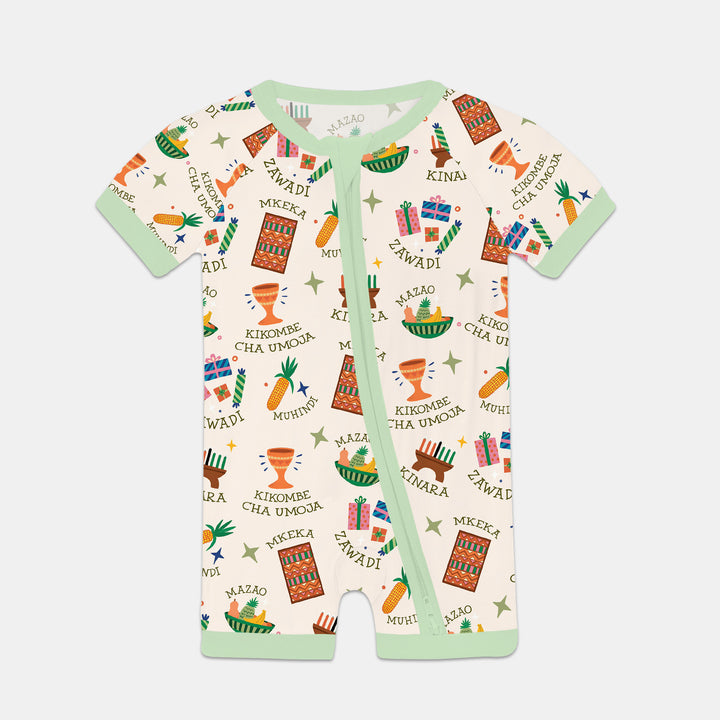 Kwanzaa Spirit Shorty Zippy