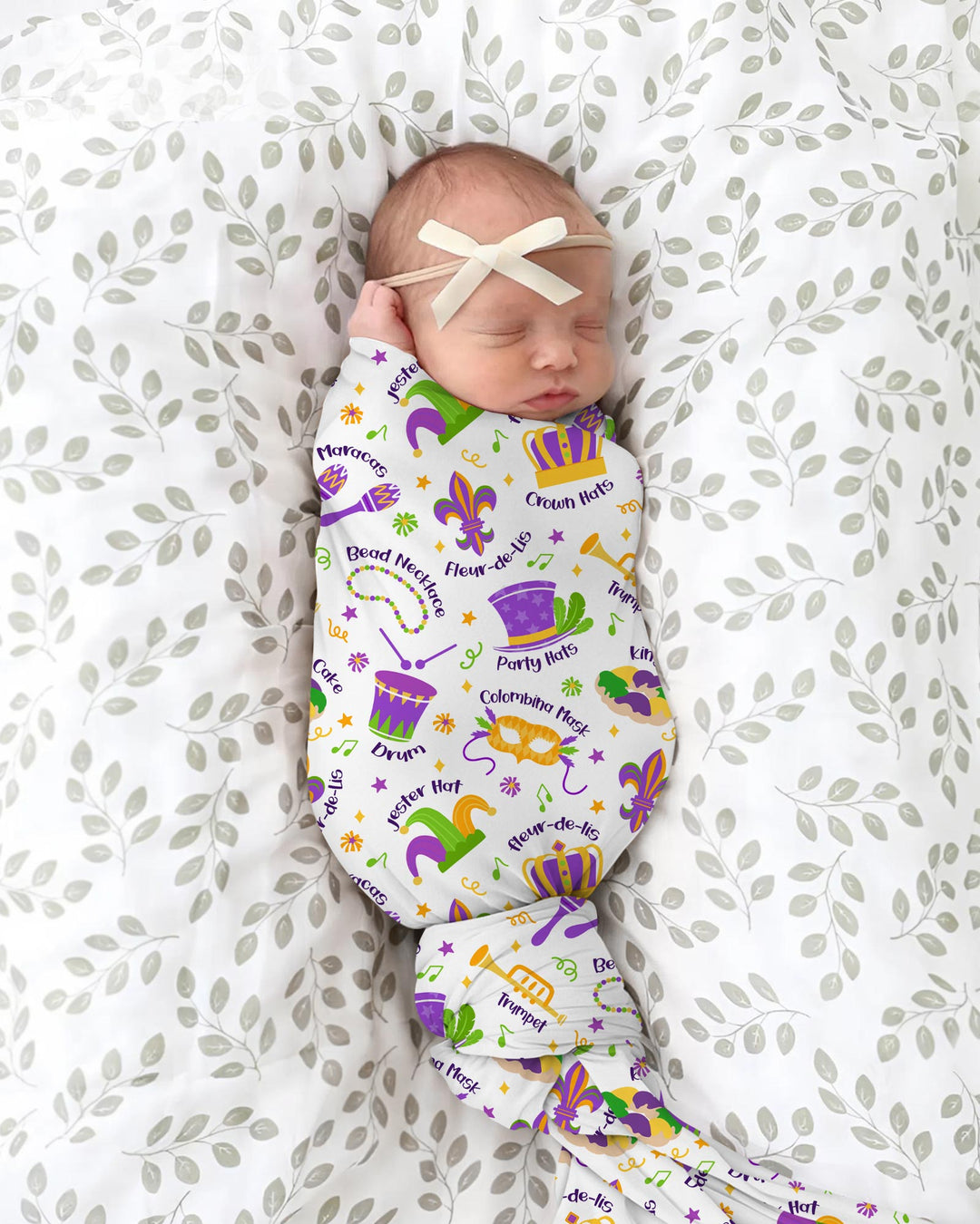 Mardi Gras Family Matching blanket