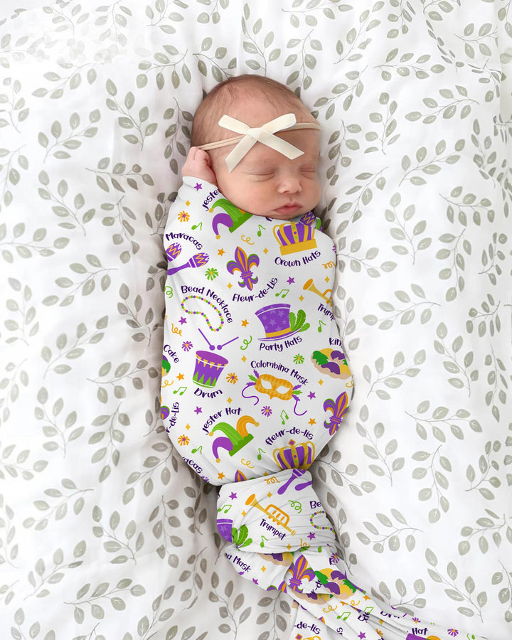 Mardi Gras Family Matching blanket