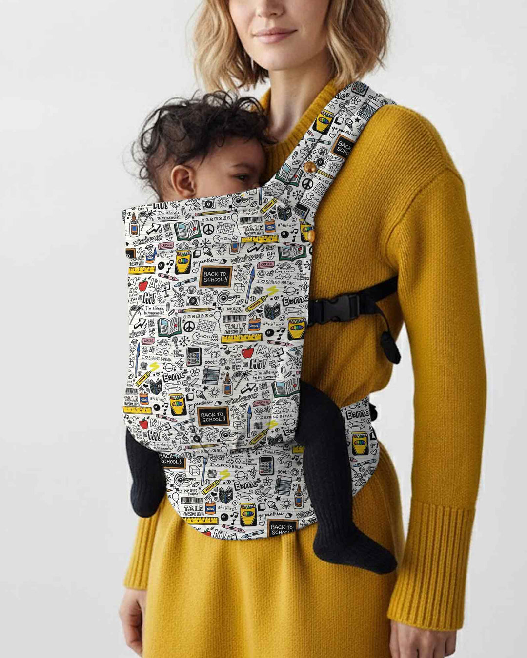 School Days Doodles Baby Carrier