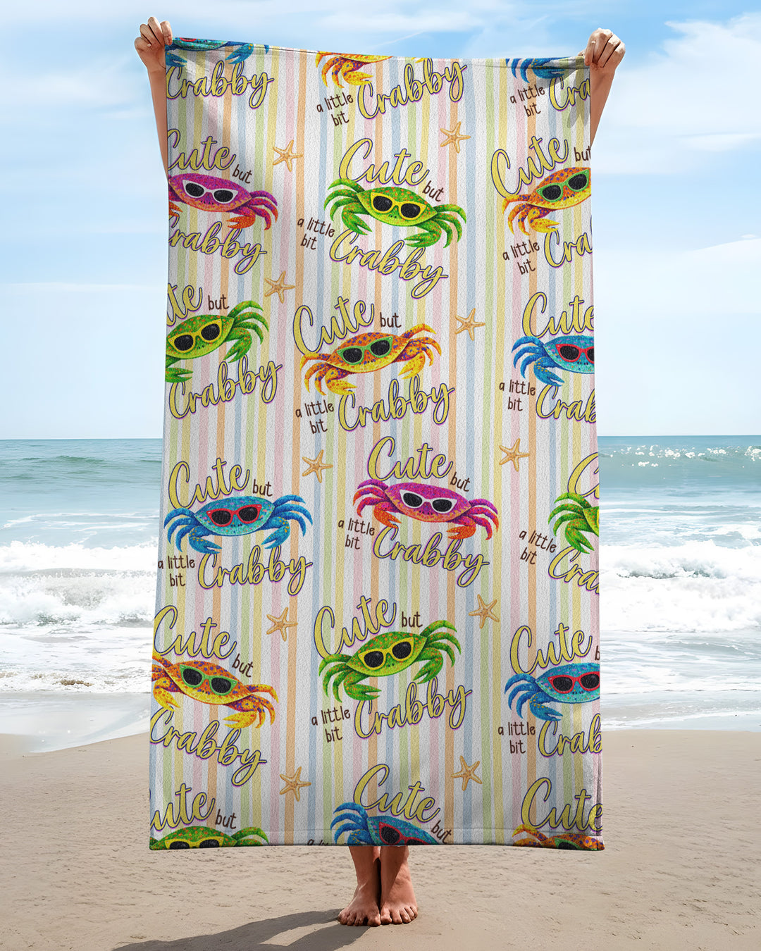 Vorlage Bambus-Strandtuch