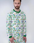 Hoppy Passover Family Matching Bamboo Men's Pajama Set
