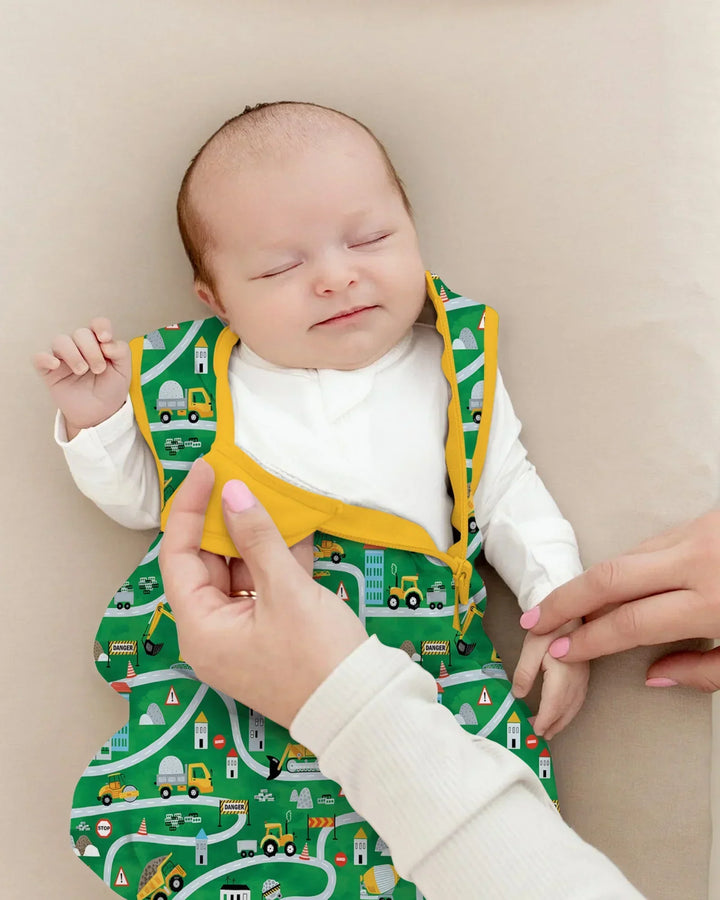 Little Builder Construction Zone Bamboo Sleep Bag