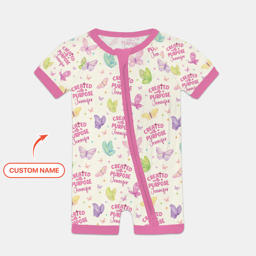 Created With A Purpose Custom Name Shorty Zippy