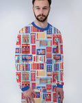 Patriotic Matchbox Family Matching Bamboo Men's Pajama Set