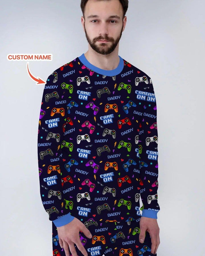 Vorlage Benutzerdefiniertes Herren-Pyjama-Set