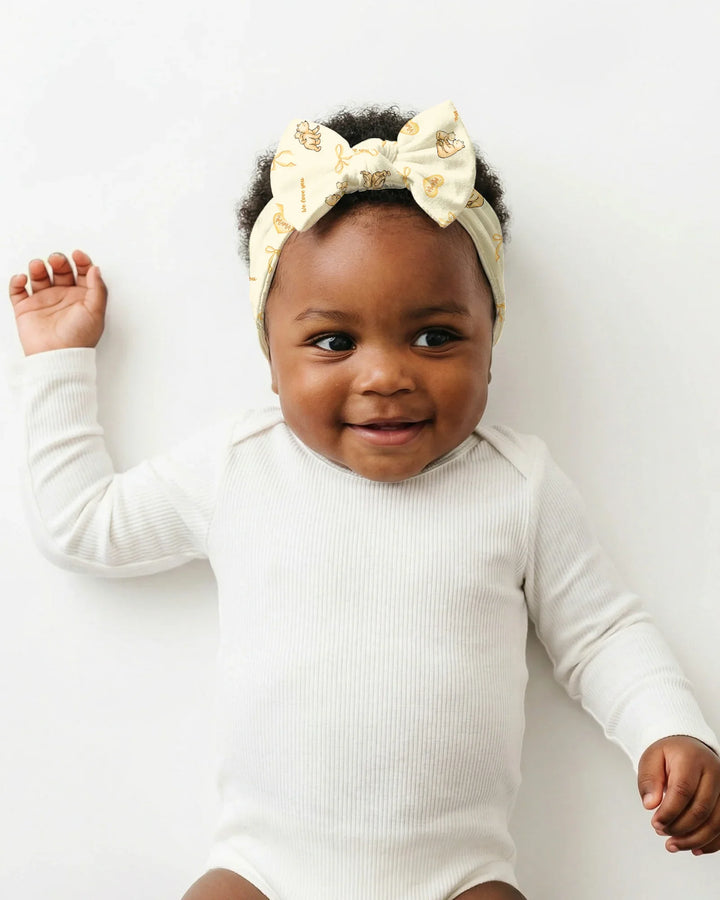 Sweat Yellow Mama Bear Headband