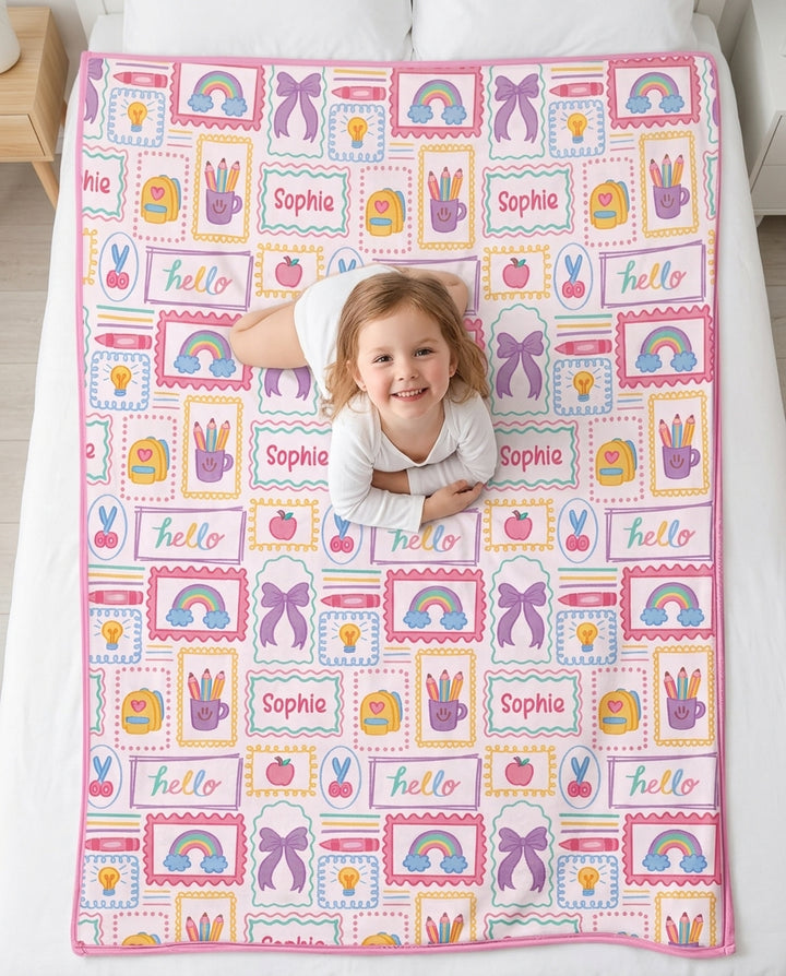 Vorlage Quilt Decke