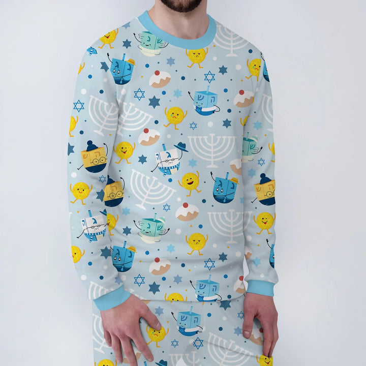 Vorlage Herren-Pyjama-Set